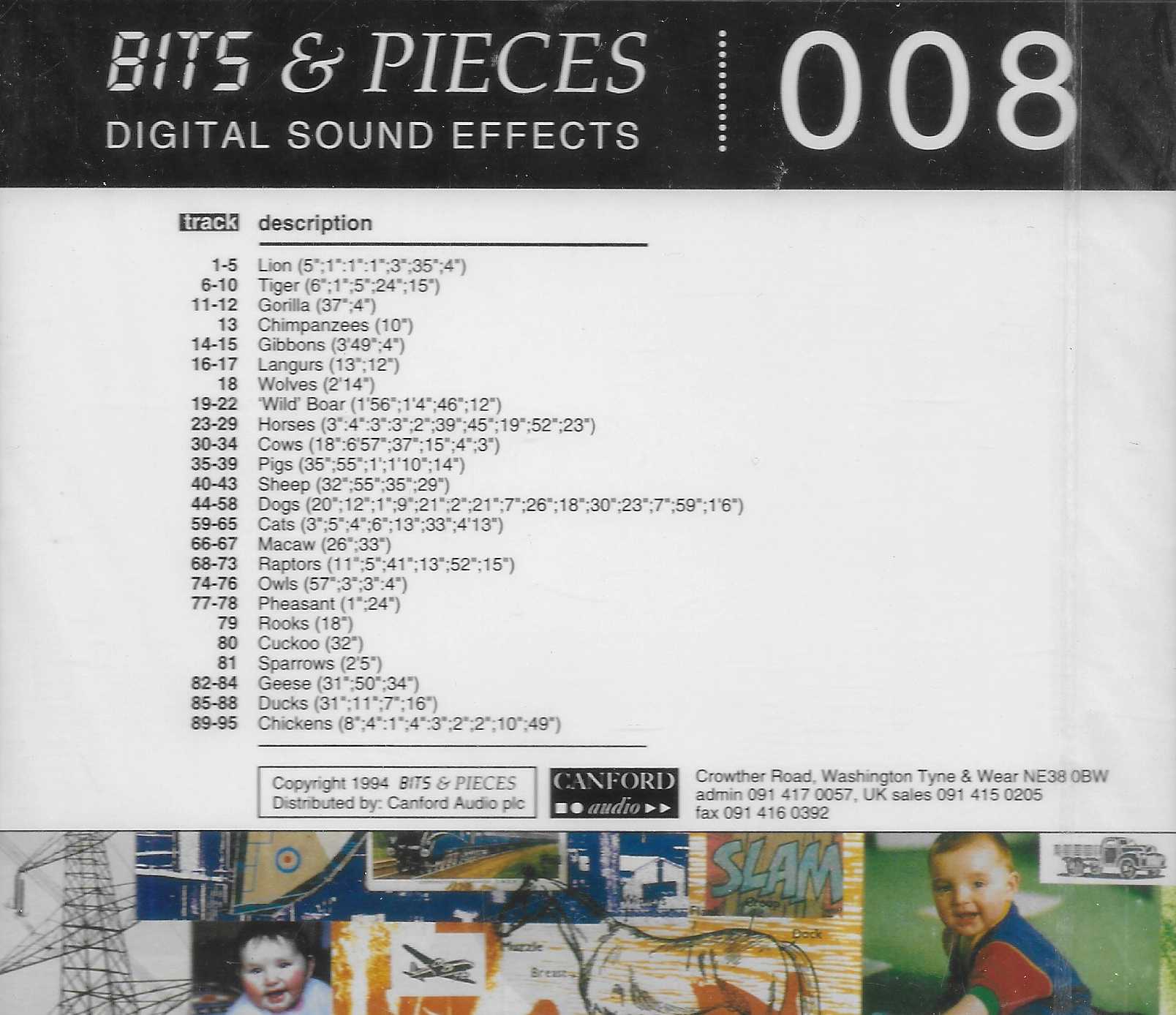 Back cover of BITS 008